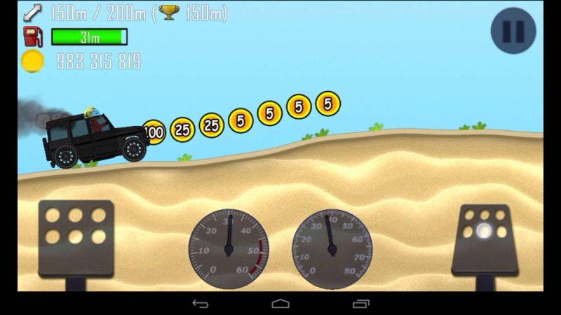 Hill Climb Racing машины