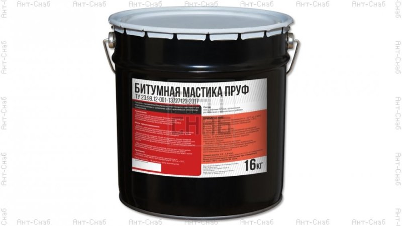 Мастика для мягкой кровли