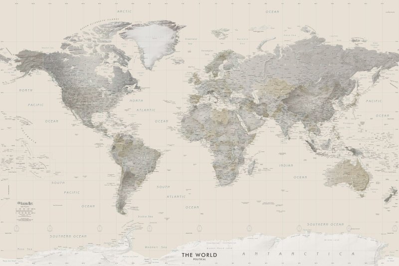 Карта мира фон