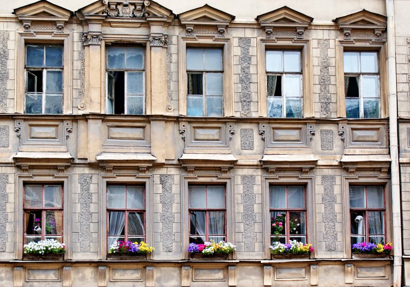 Руст фасад Питер