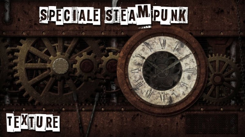 Фон в стиле стимпанк