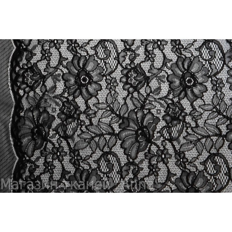 Кружево чёрное