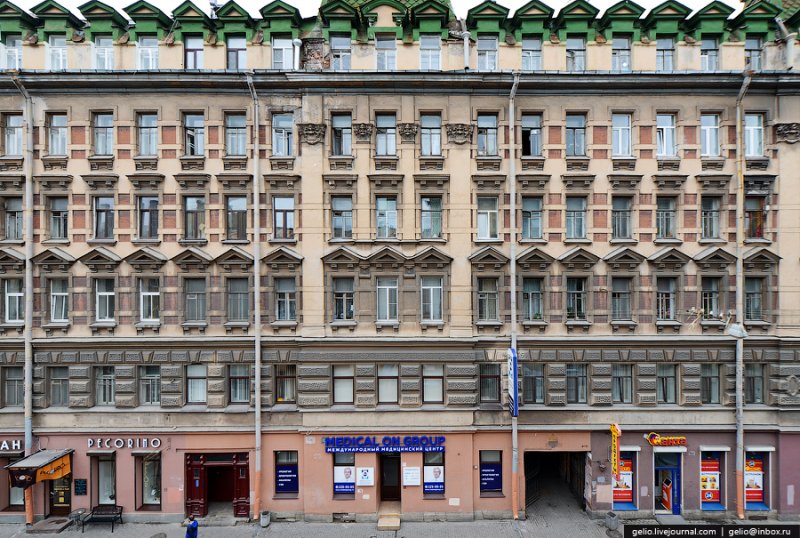 Старый фонд фасад Санкт-Петербурга