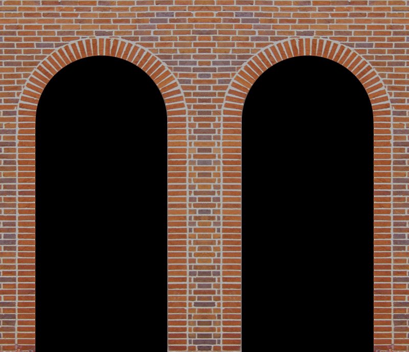 Арка из кирпича