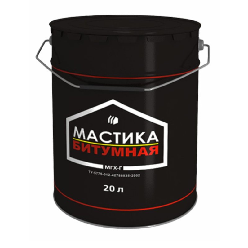 Мастика битумная МГХ-Г 21кг (1/33) "Грида"