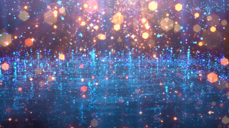 Цветные огоньки