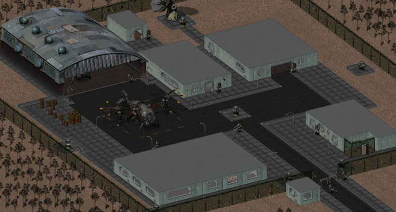 Лагерь Наварро Fallout 2