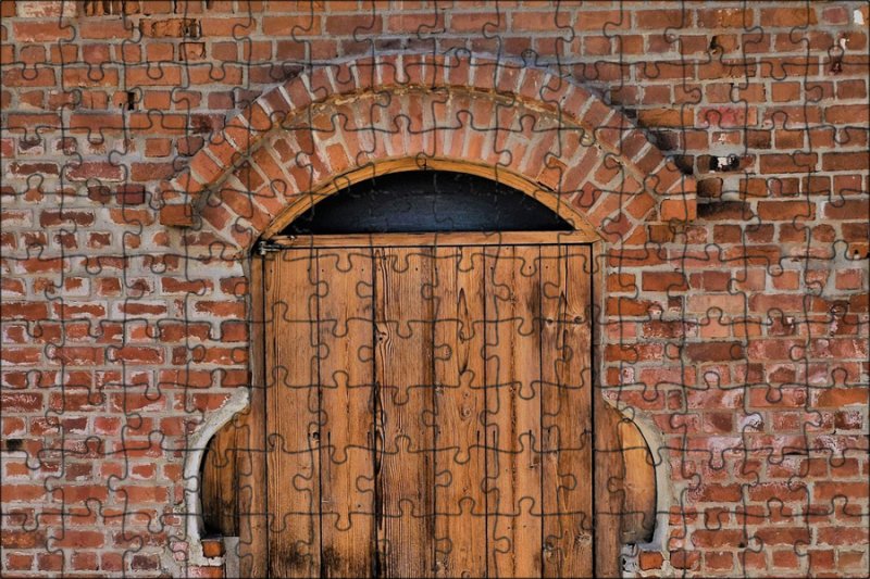 Кирпичная арка