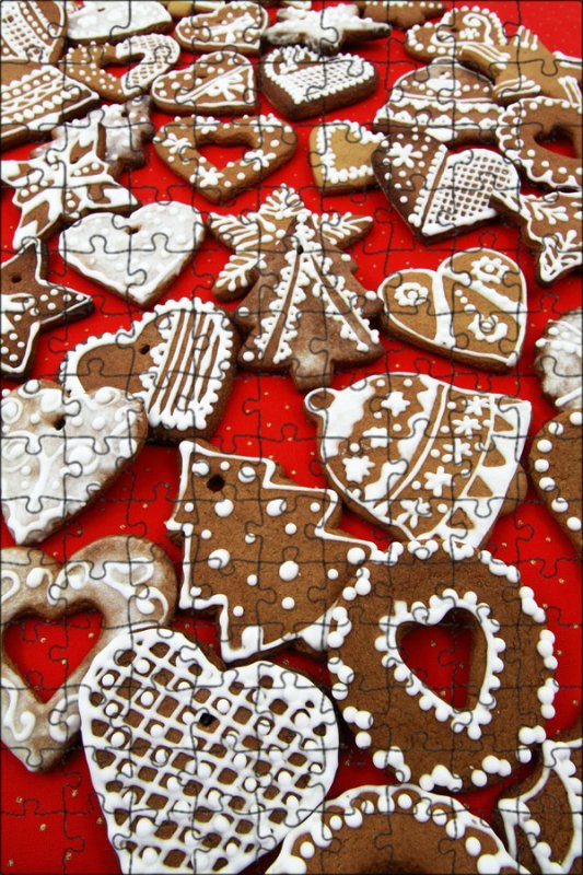 Украшение печенья на новый год