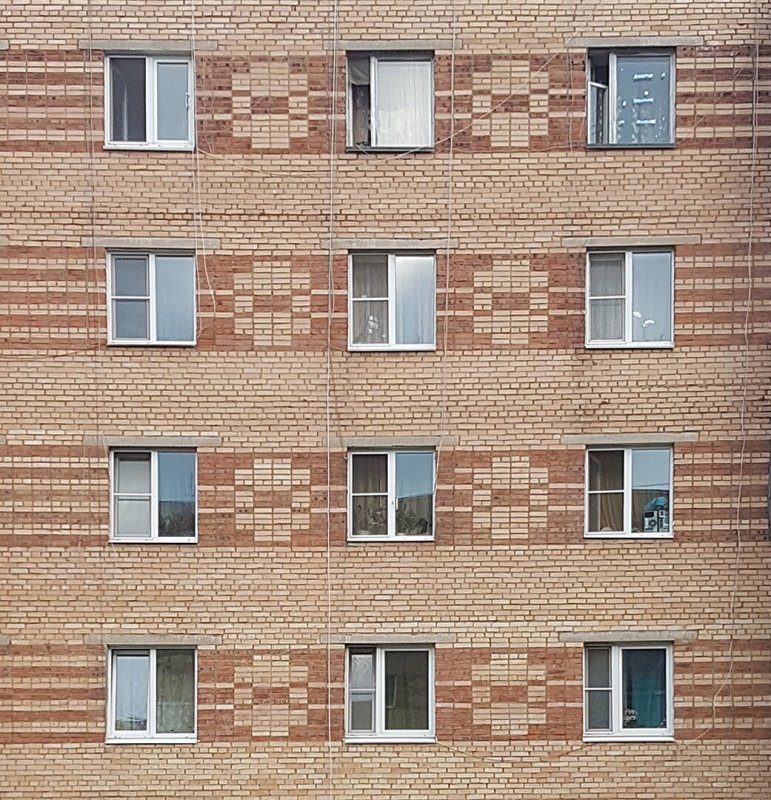 Панельный многоэтажный дом