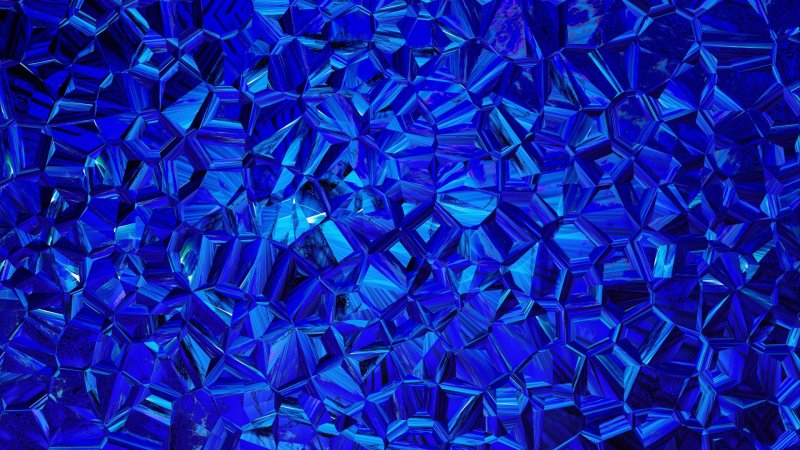 Голубая абстракция