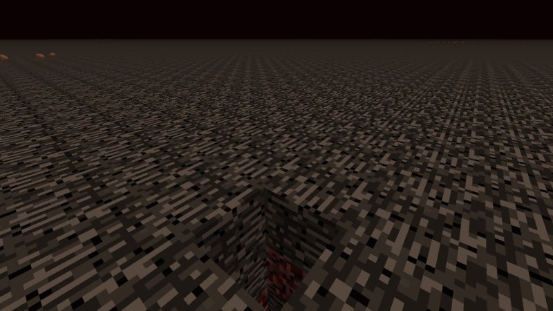 Майнкрафт блок БЕДРОК