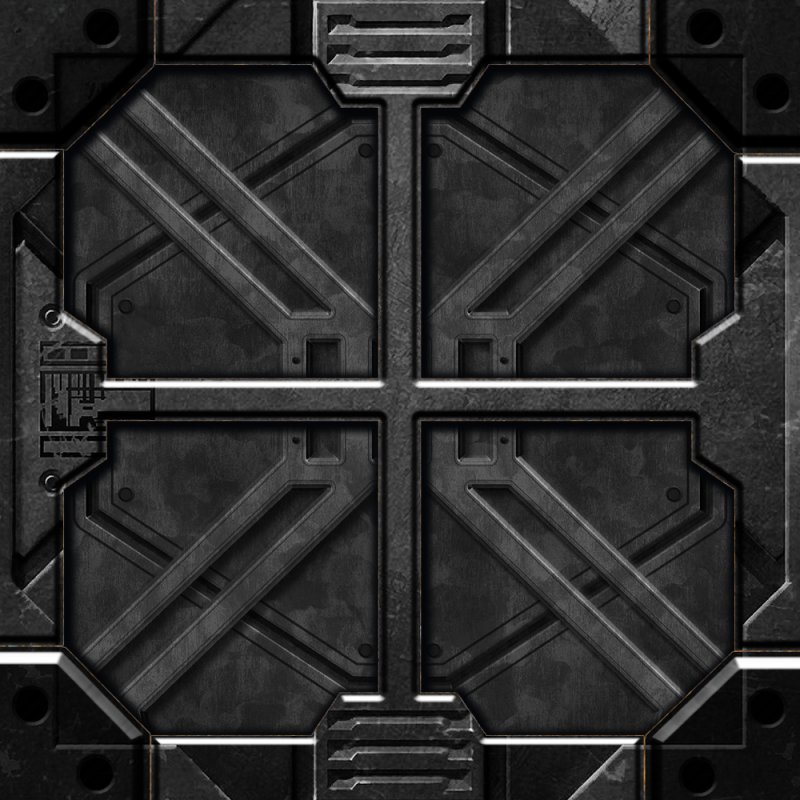 Текстура железного ящика