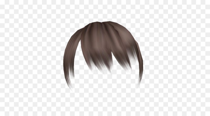 Челка на прозрачном фоне