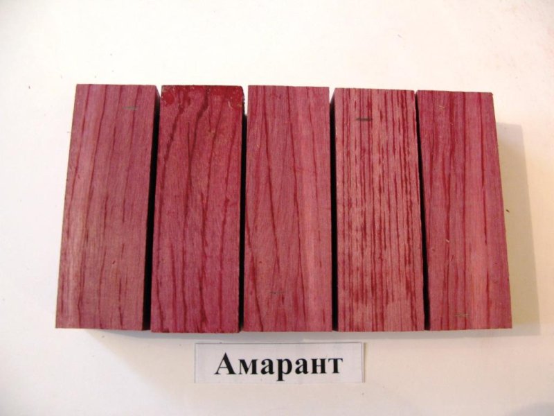 Красное дерево Амарант