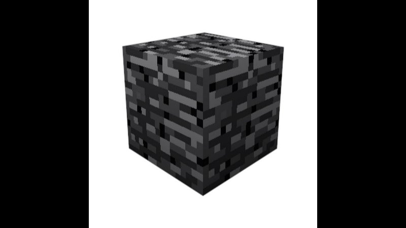 Майнкрафт блок БЕДРОК