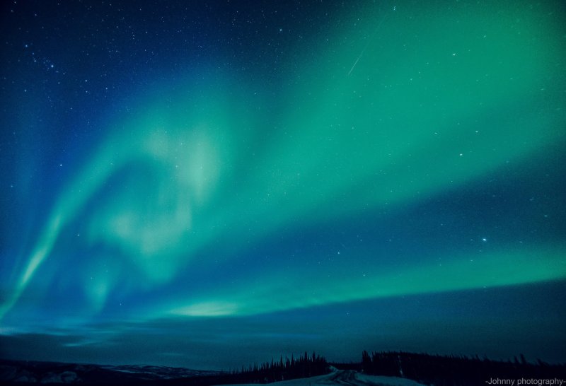 Северное сияние эффект