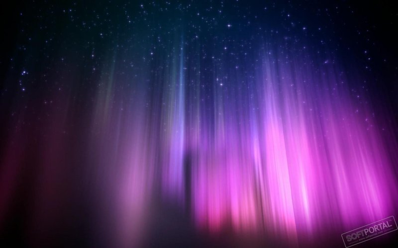 Северное сияние фон
