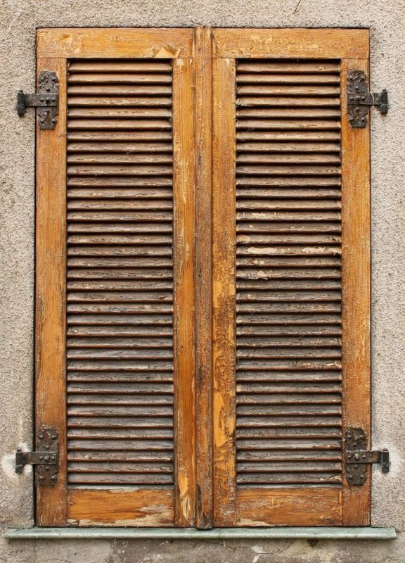 Ставни на окна деревянные