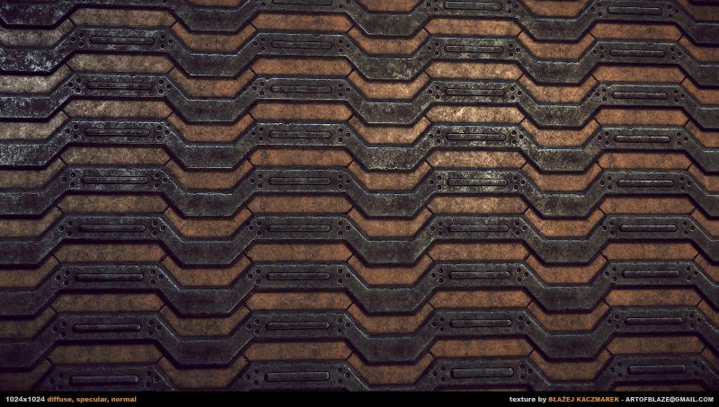 Текстура футуристичного металла