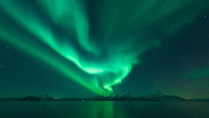 Северное сияние эффект