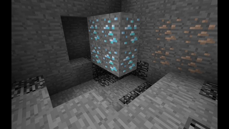 Майнкрафт блок БЕДРОК