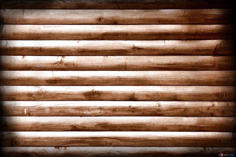 Бревенчатая стена