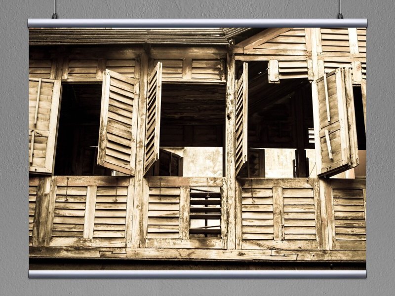 Старое окно