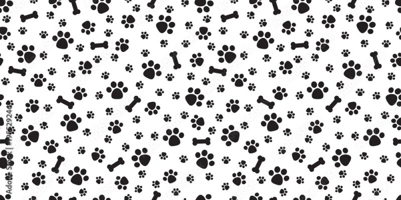 Паттерн косточки лапки