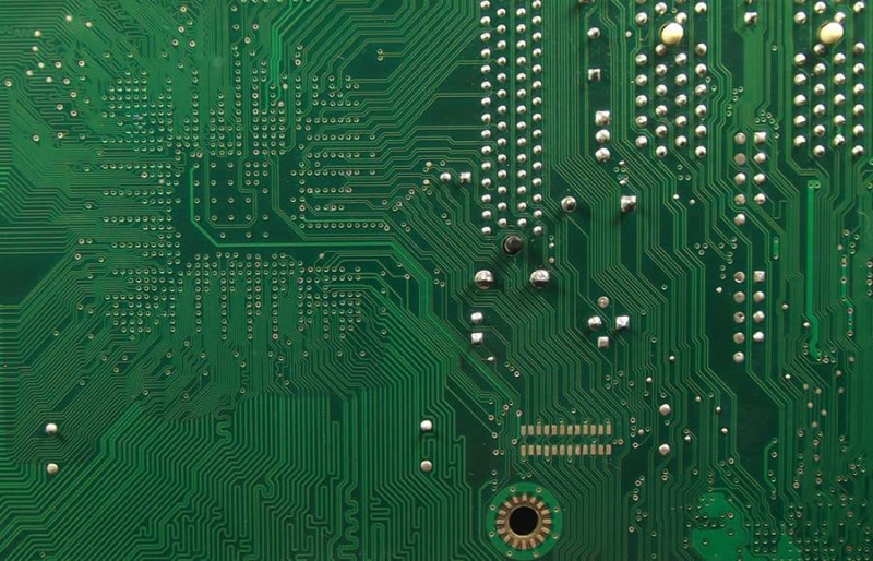 Текстолит материнской платы