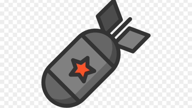 Значок бомбы