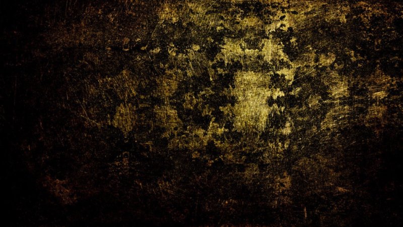 Золото на черном фоне