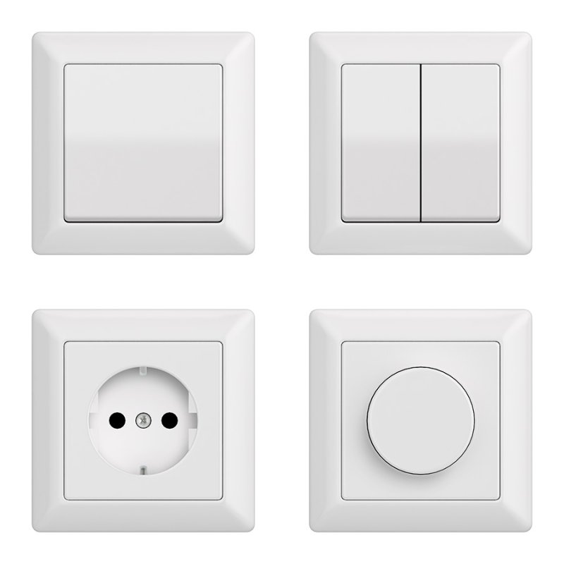 Легран Валена черные розетки