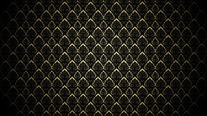 Черный с золотом