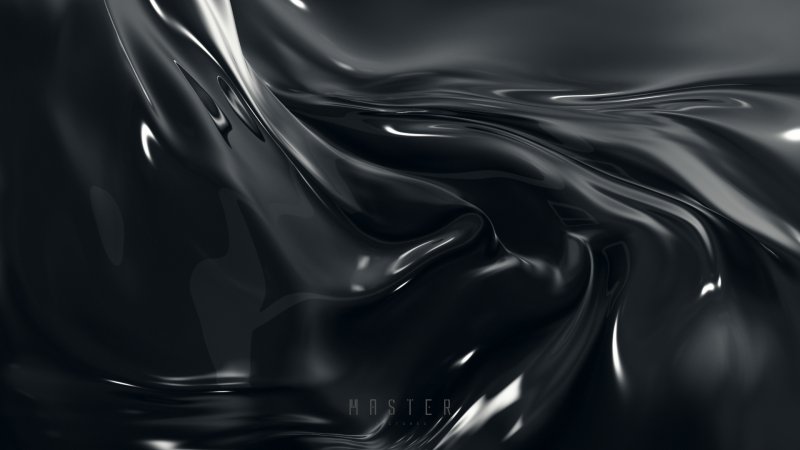 Разводы на черном фоне