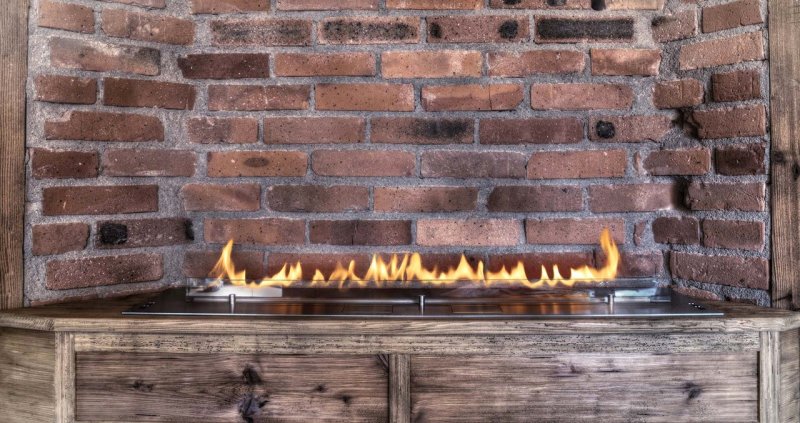 Огонь в камине