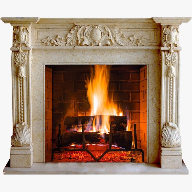 Мраморный камин