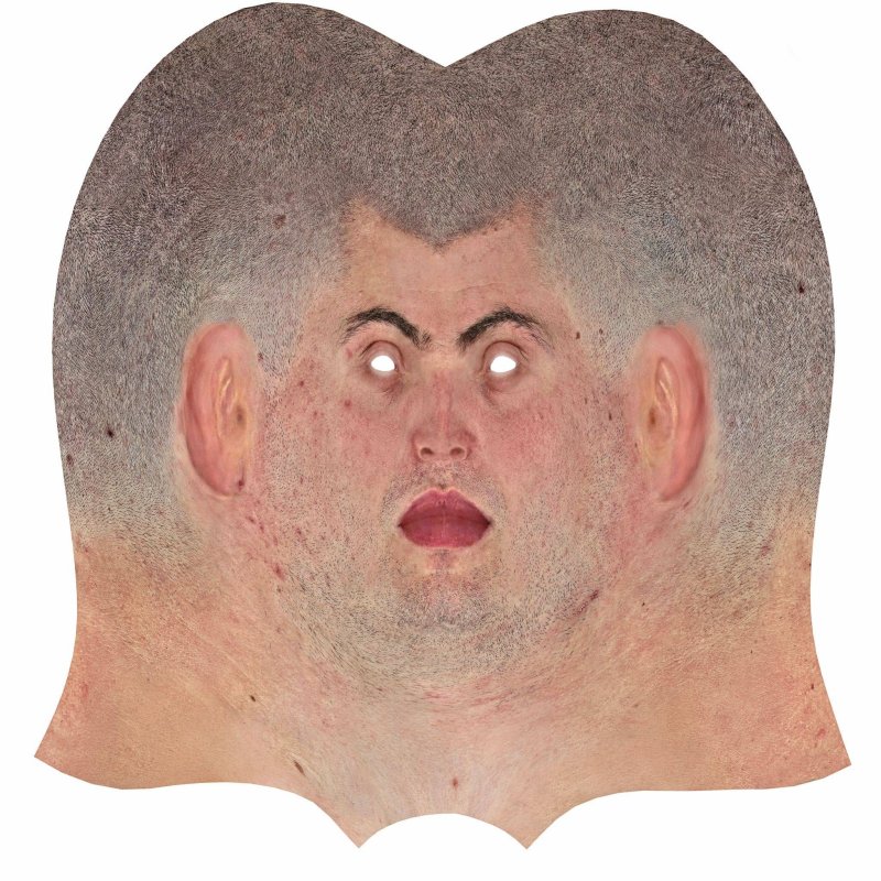 Текстура лица человека