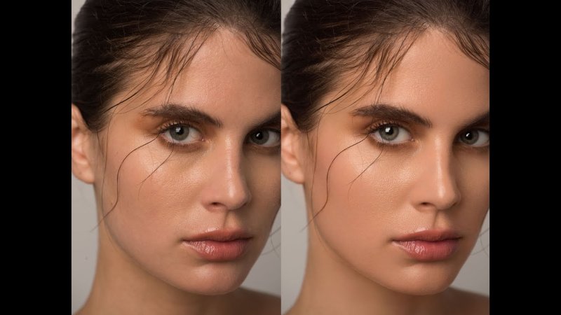 Dodge Burn ретушь