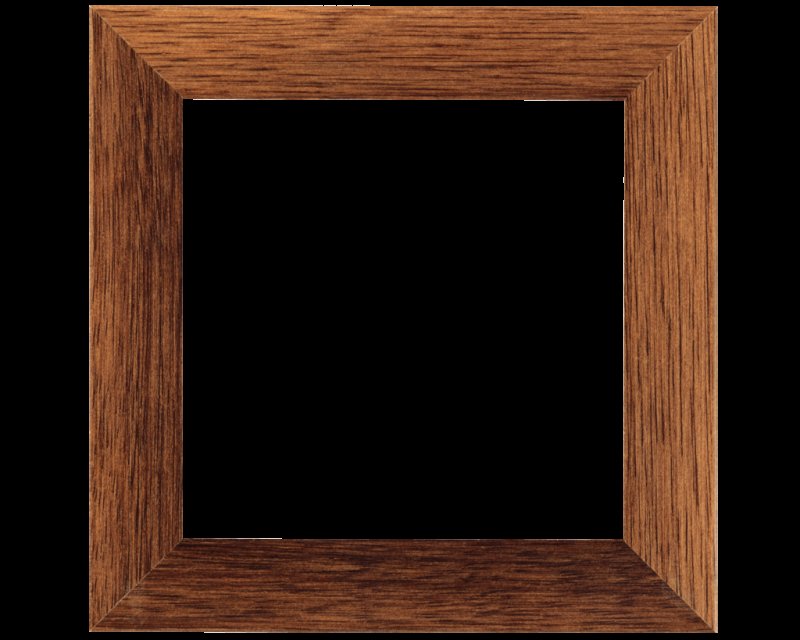 Рамка квадратная деревянная