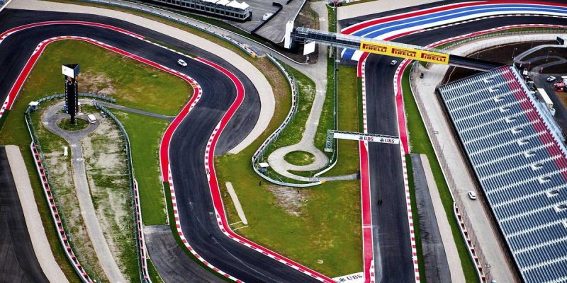 Трасса формулы 1 вид сверху