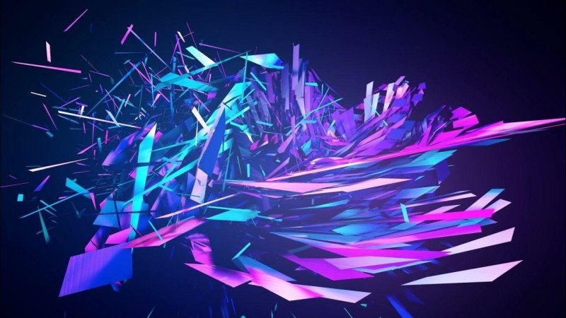 Неоновая абстракция