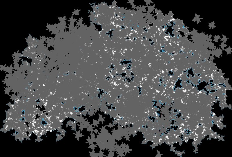 Скринтон листьев