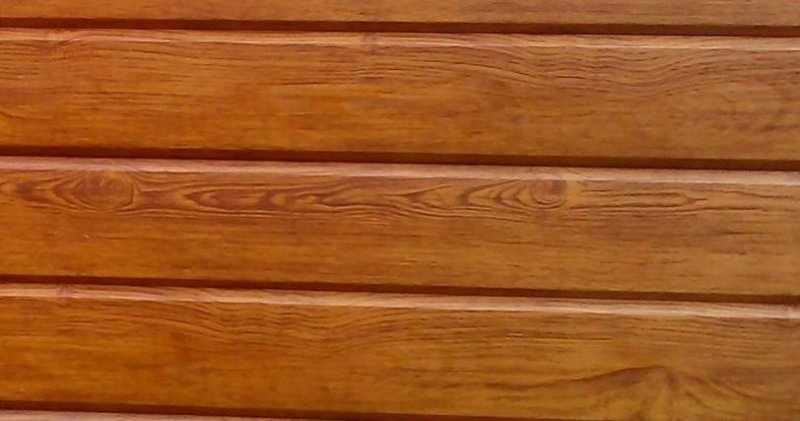 Сайдинг л брус МЕТАЛЛПРОФИЛЬ золотой дуб