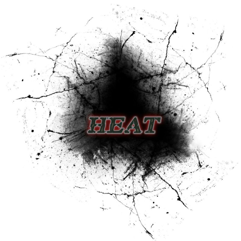 Белые трещины на черном фоне