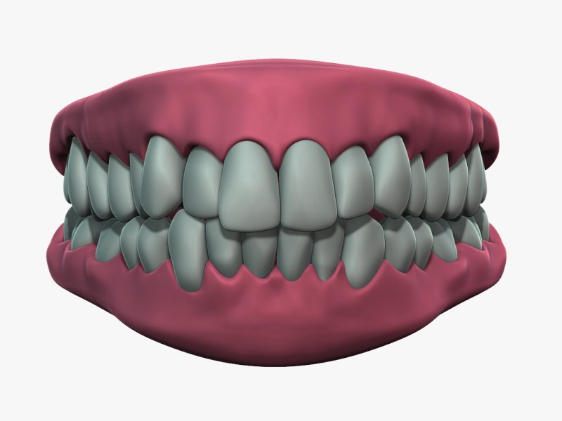 3д моделирование челюсти