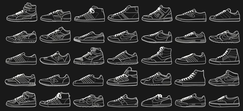 Паттерн кроссовки