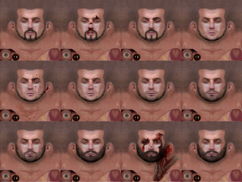 Текстура лица