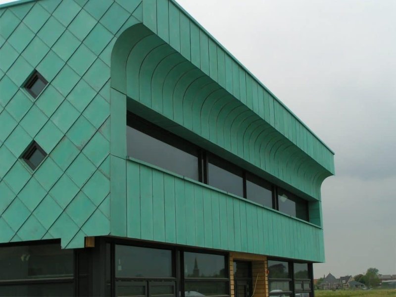 Патинированная медь TECU