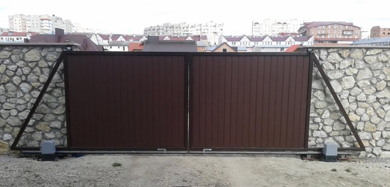 Откатные ворота 4300